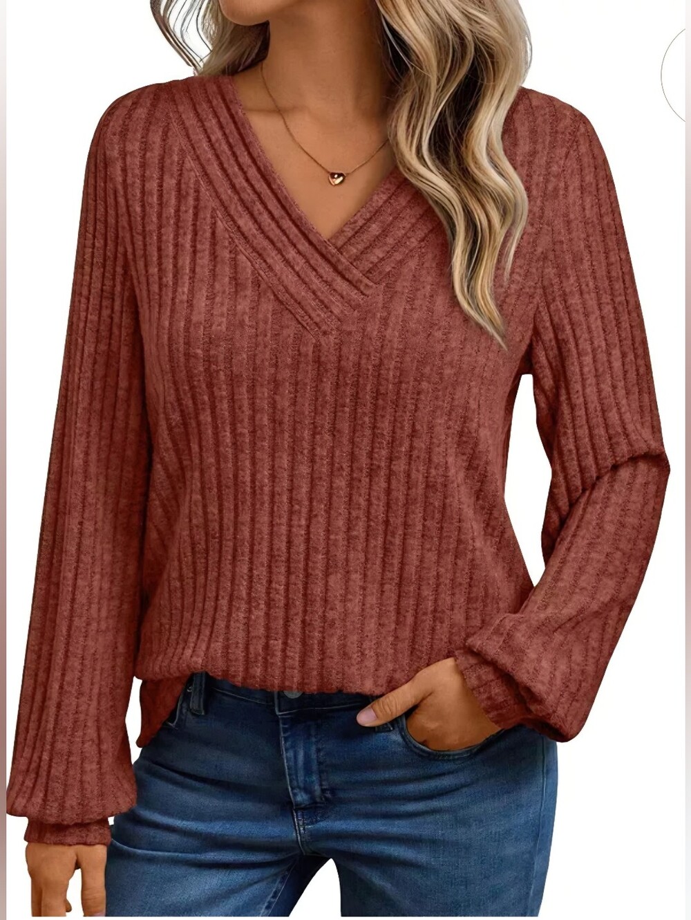 V Neck Sweater NWOT